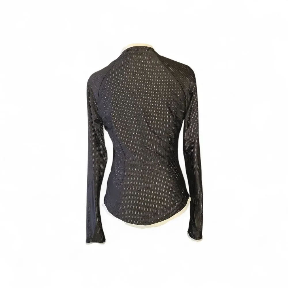 Lululemon Find Your Bliss Jacket •Black / Heatwave White Black / White Size 6